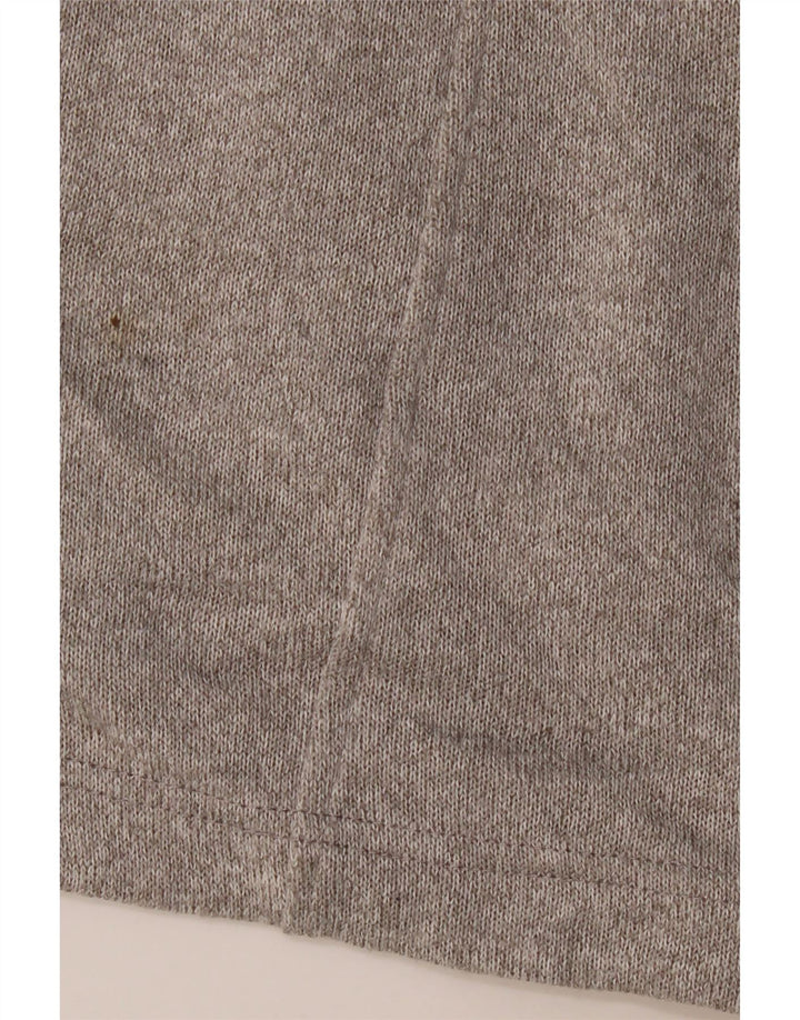 Eddie Bauer Damen Zip Hoodie Pullover UK 18 XL Grau Polyester