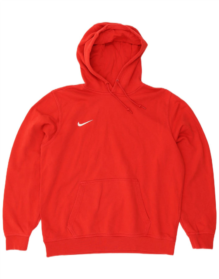 Nike Herren Kapuzenpullover, Größe L, Rot