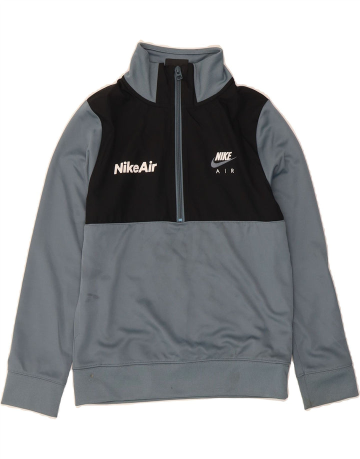 NIKE Boys Standard Fit Sweatshirt Jumper 10-11 Years Medium  Grey Vintage Nike and Second-Hand Nike from Messina Hembry 