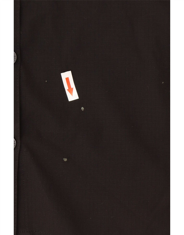 Mountain Warehouse Kurzarmhemd für Damen, UK 16, Größe L, Schwarz, Polyester