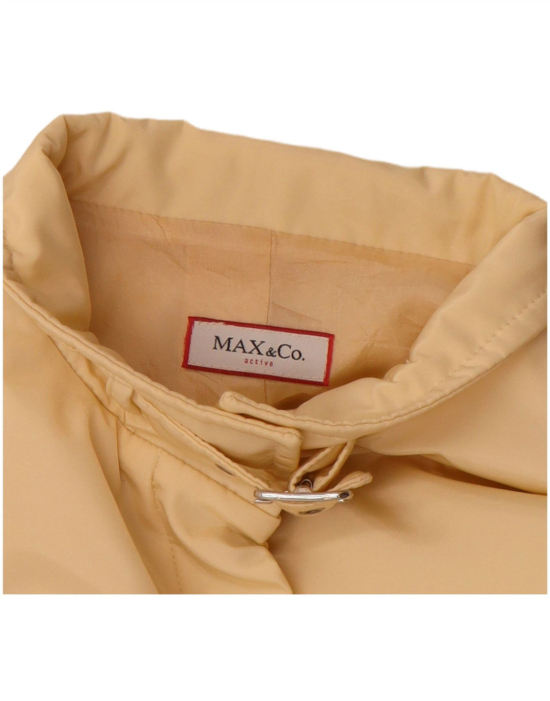 Max & Co. Damen Utility-Jacke UK 10 Small Beige Polyamid