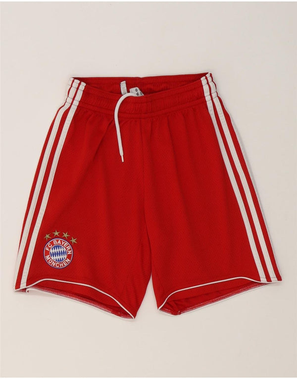 Adidas Herren FC Bayern München Sportshorts, Größe S, Rot, Polyester