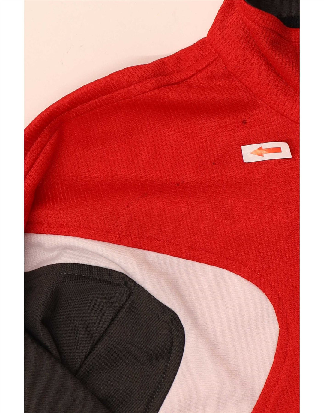 Asics Mädchen-Trainingsanzug-Top-Jacke, 13–14 Jahre, mehrfarbig, Farbblock