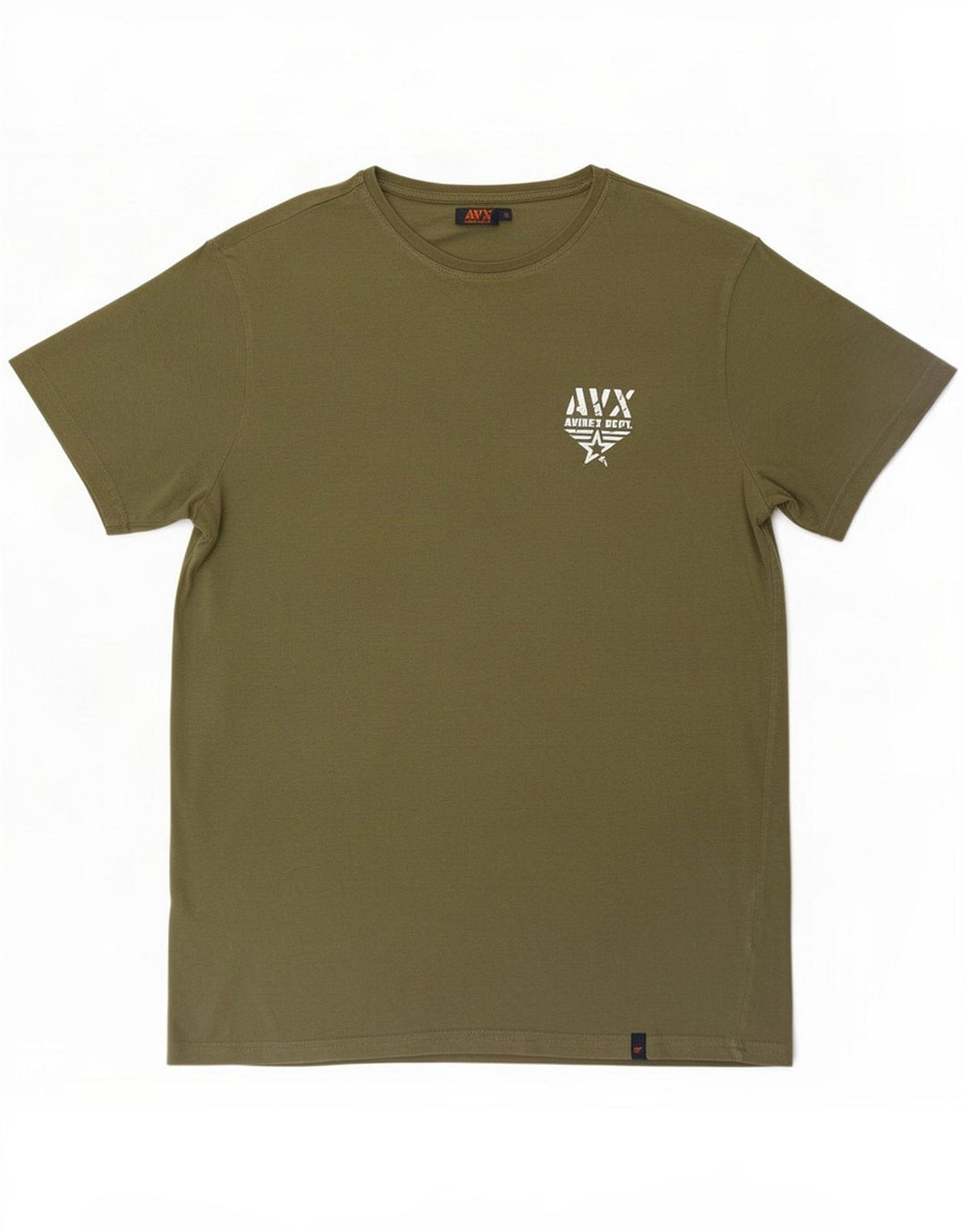 Avirex Herren T-Shirt Top Large Khaki