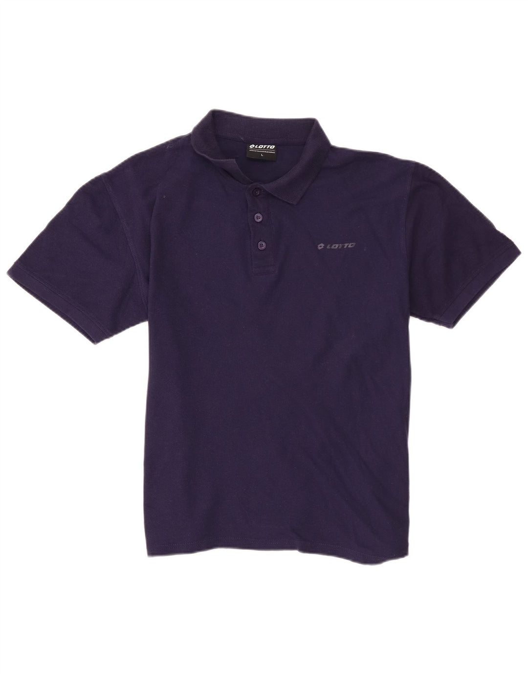 Lotto Herren-Poloshirt, groß, marineblau, Baumwolle