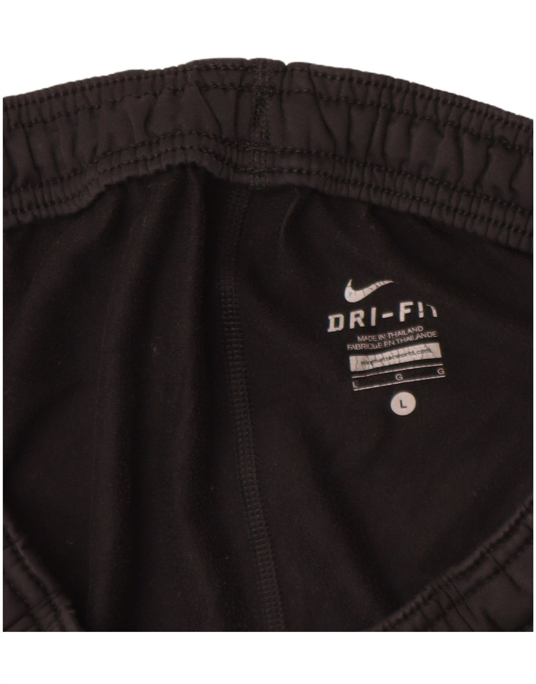 Nike Herren Dri Fit Trainingshose, Größe L, Schwarz, Polyester