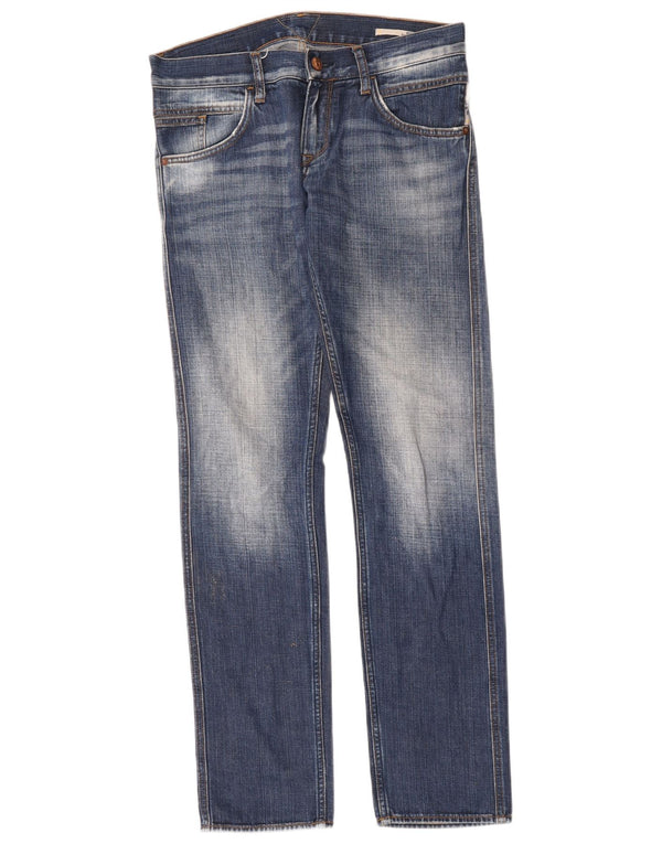 Meltin' Pot Herren-Jeans im geraden Boyfriend-Fit, W32, L31, Blau, Baumwolle