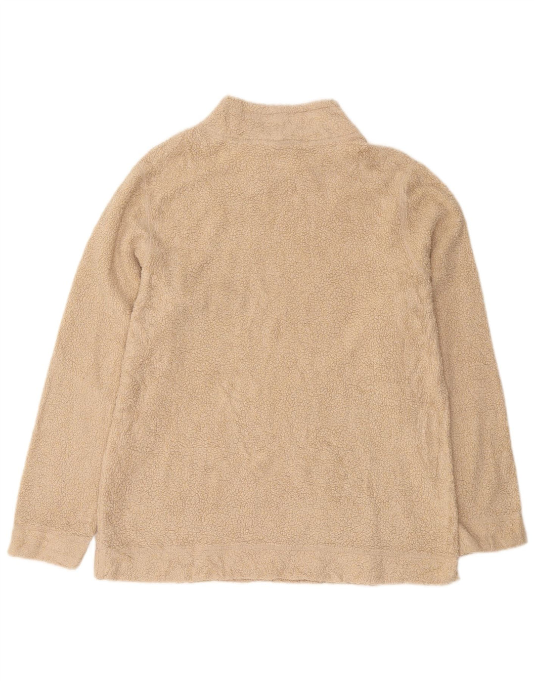 L.L.Bean Damen Fleecepullover UK 14 Medium Beige Acryl