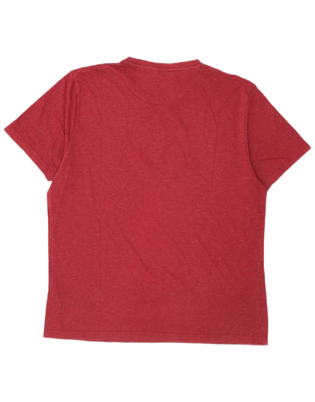 Ben Sherman Herren-T-Shirt mit Grafik, Größe L, aus roter Baumwolle