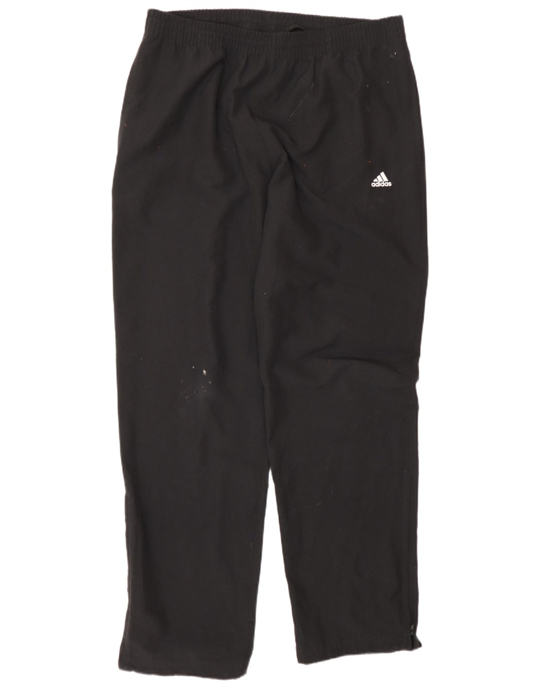 Adidas Herren-Trainingshose, groß, aus schwarzem Polyester
