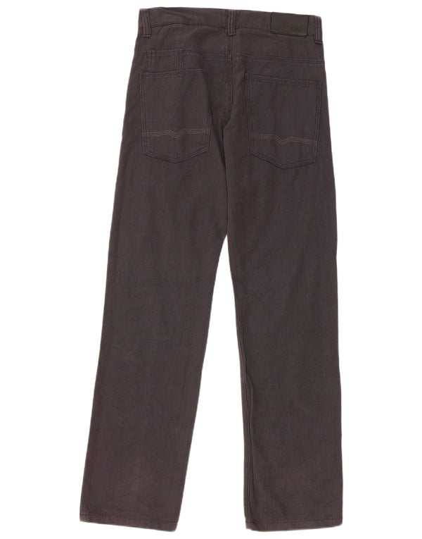 Hugo Boss gerade Freizeithose für Jungen, 13–14 Jahre, W28, L28, schwarze Baumwolle