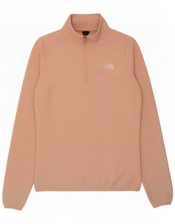 The North Face Damen-Fleecepullover mit Reißverschluss, UK 10, klein, rosa, Polyester