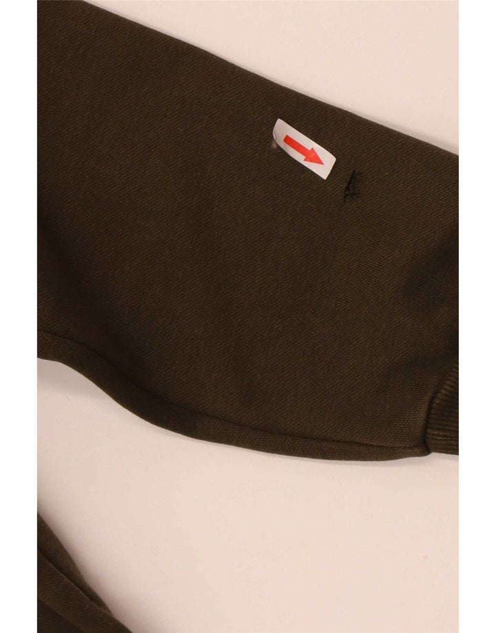 Puma Herren Grafik-Sweatshirt-Pullover, mittlere Khaki-Baumwolle