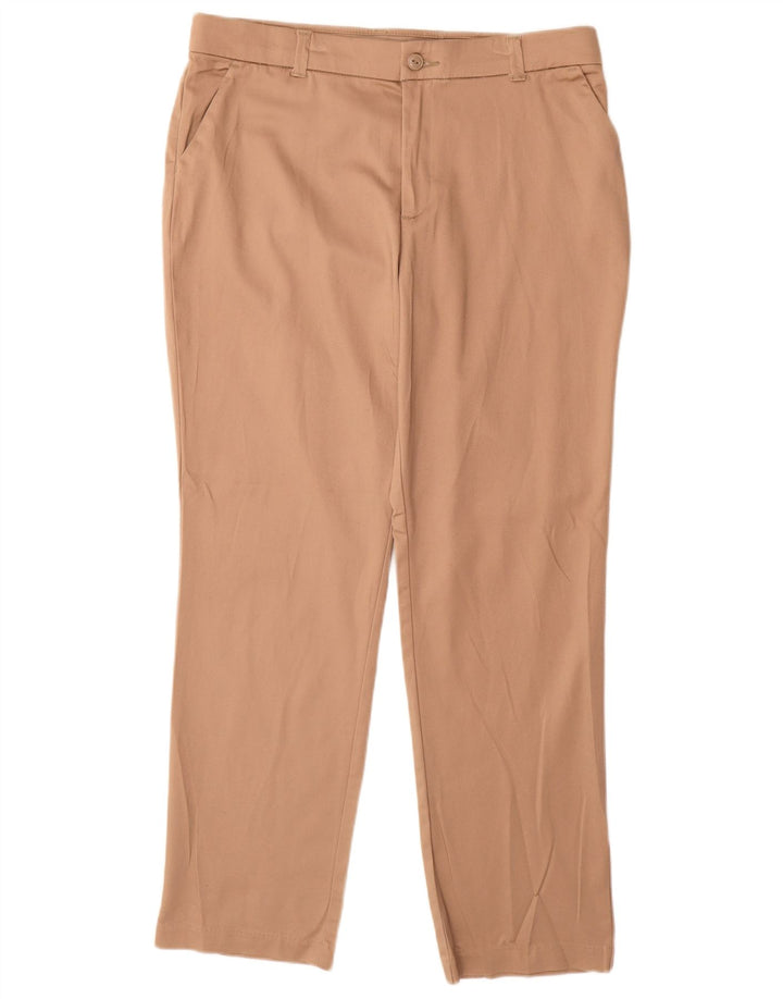 LEE Gerade Chino-Hose für Damen, US 14, XL, W34, L31, Beige, Baumwolle