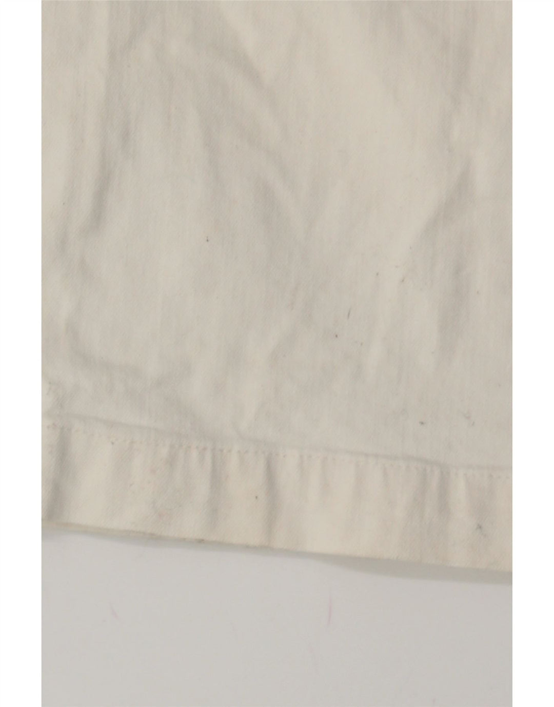 J. CREW Womens Denim Jumpsuit US 0 XS  White Cotton Vintage J. Crew and Second-Hand J. Crew from Messina Hembry 