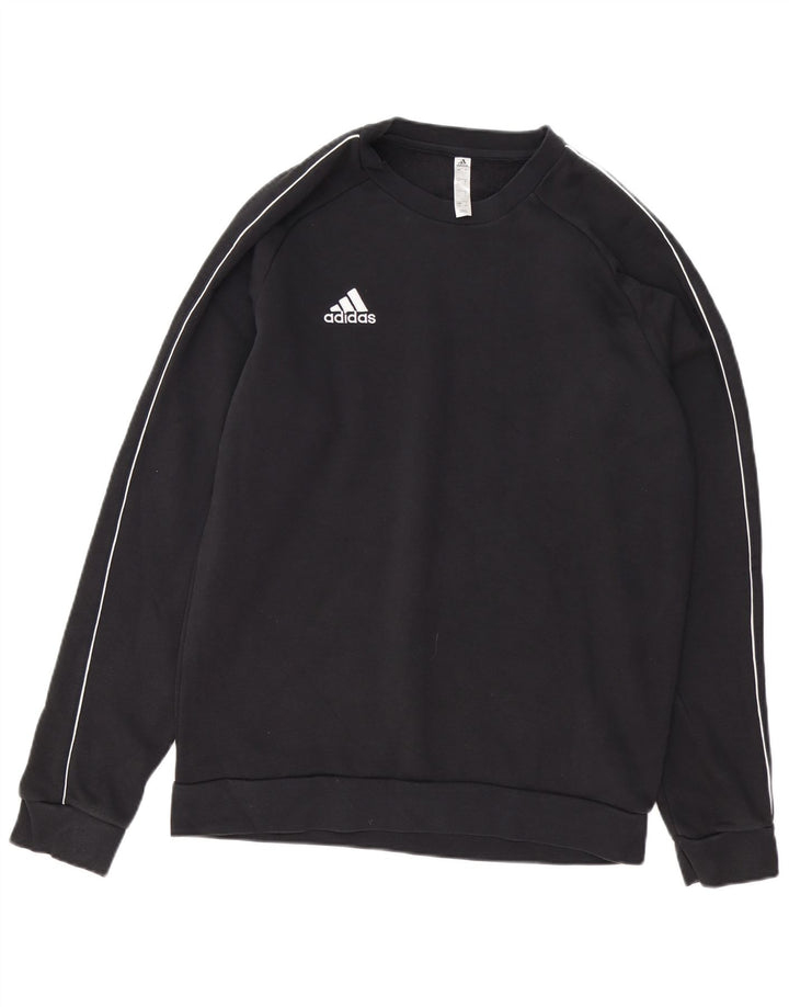 ADIDAS Herren Sweatshirt Pullover Große schwarze Baumwolle