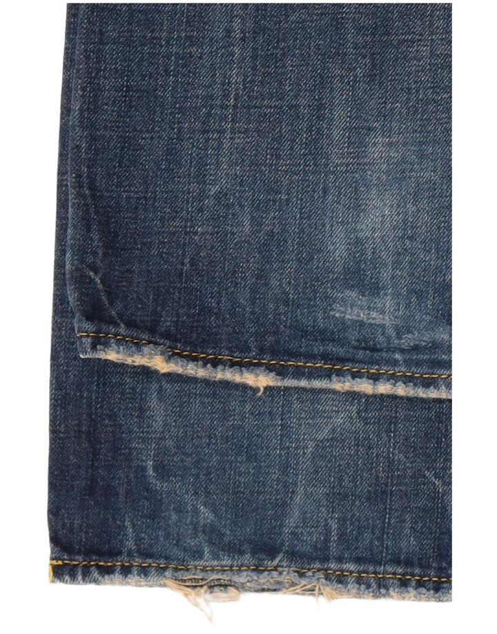 Energe Herren Straight Jeans W33 L34 Blaue Baumwolle