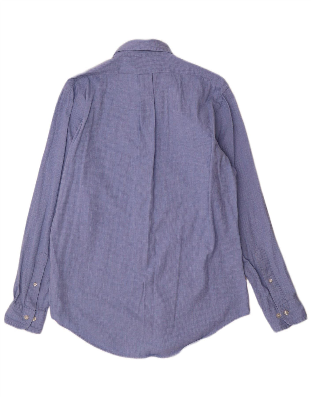Brooks Brothers Herren-Regent-Hemd aus mittelblauer, geometrischer Baumwolle
