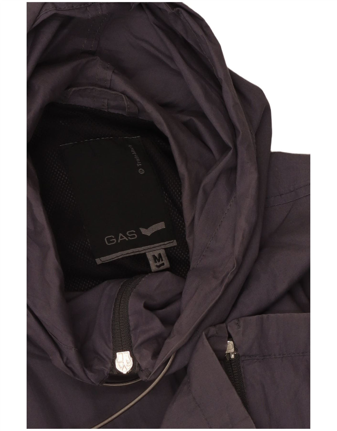 Gas Damen-Windbreakerjacke mit Kapuze, UK 14, Mittelgrau