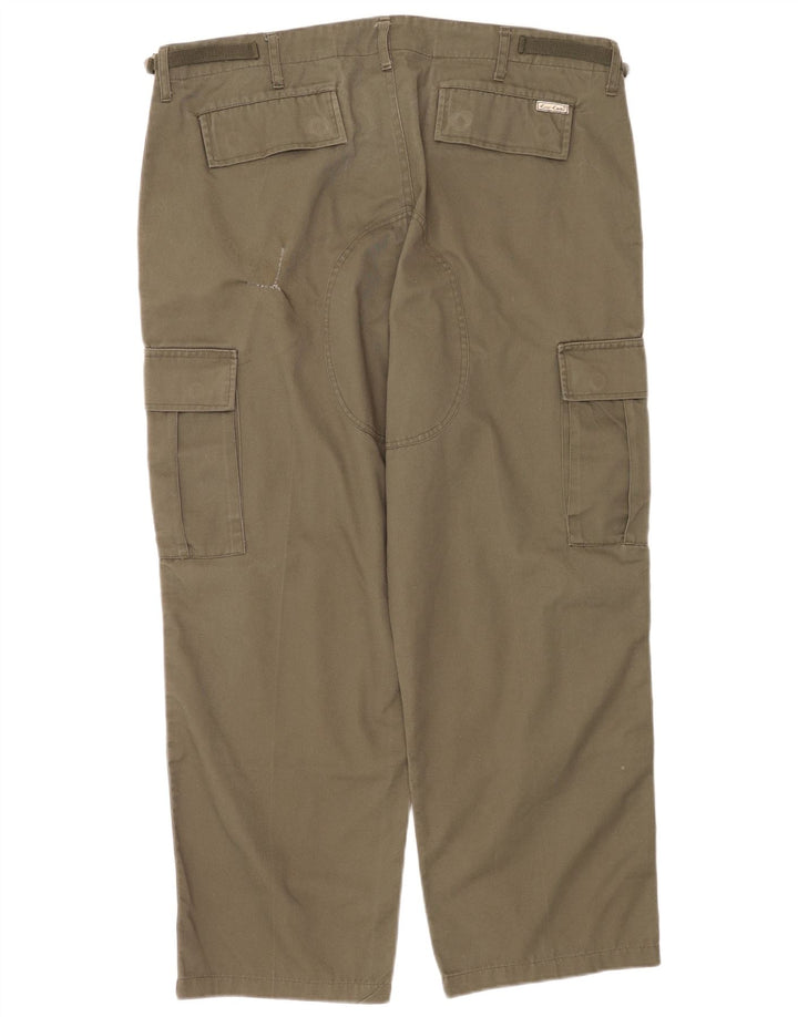 ESSE EMME Gerade Herren-Cargohose W38 L27 Khaki