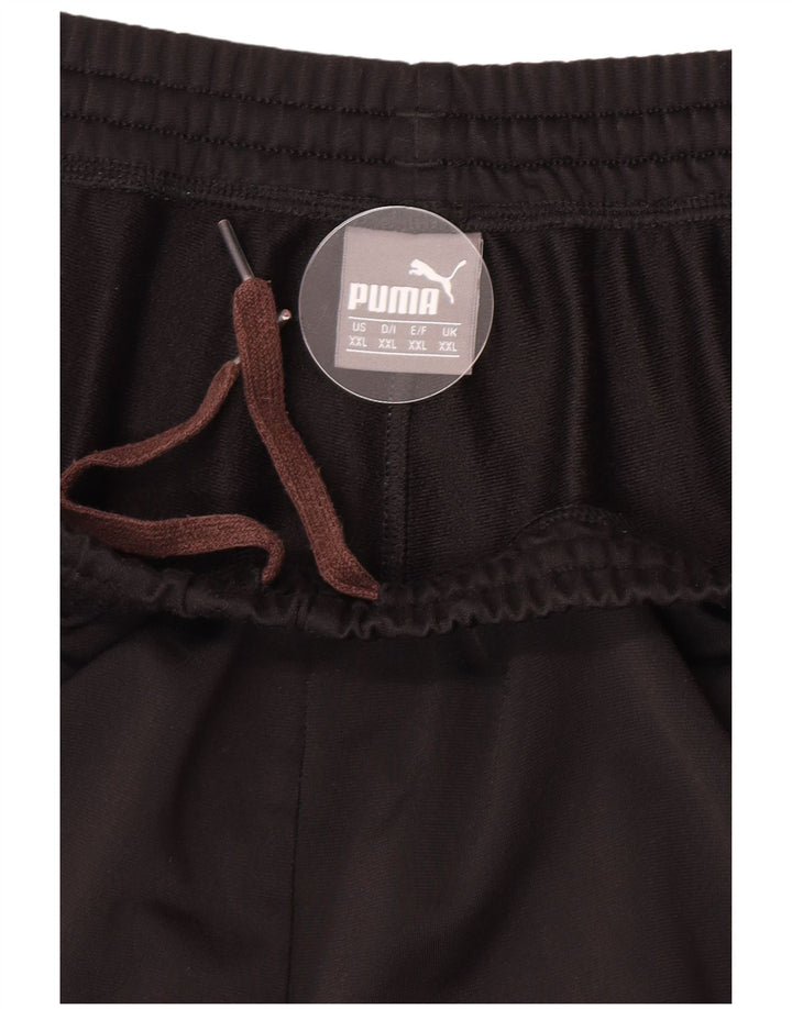 Puma Herren Graphic Trainingshose Jogger 2XL Schwarz