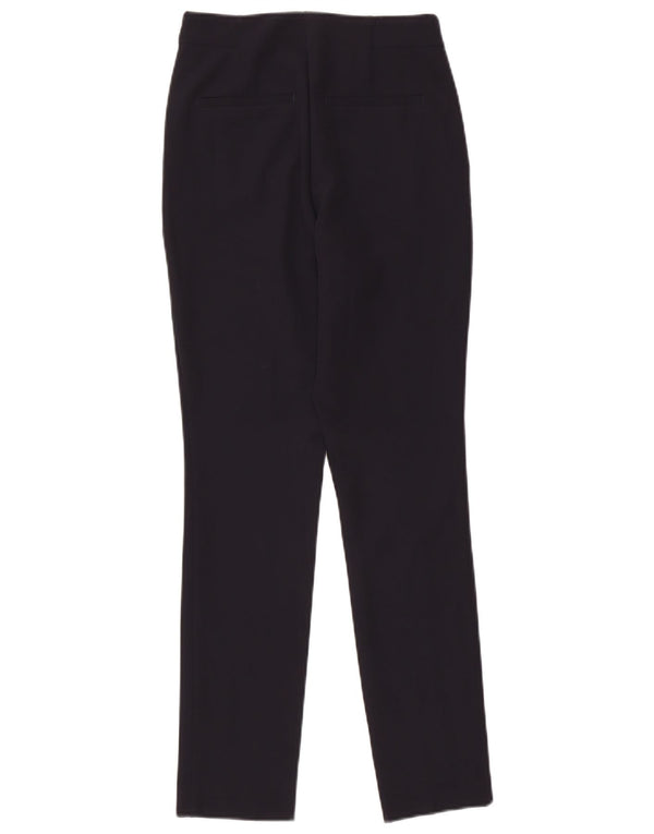 Zara Slim Chino-Hose für Damen, XS, B24, L28, Marineblau, Polyester