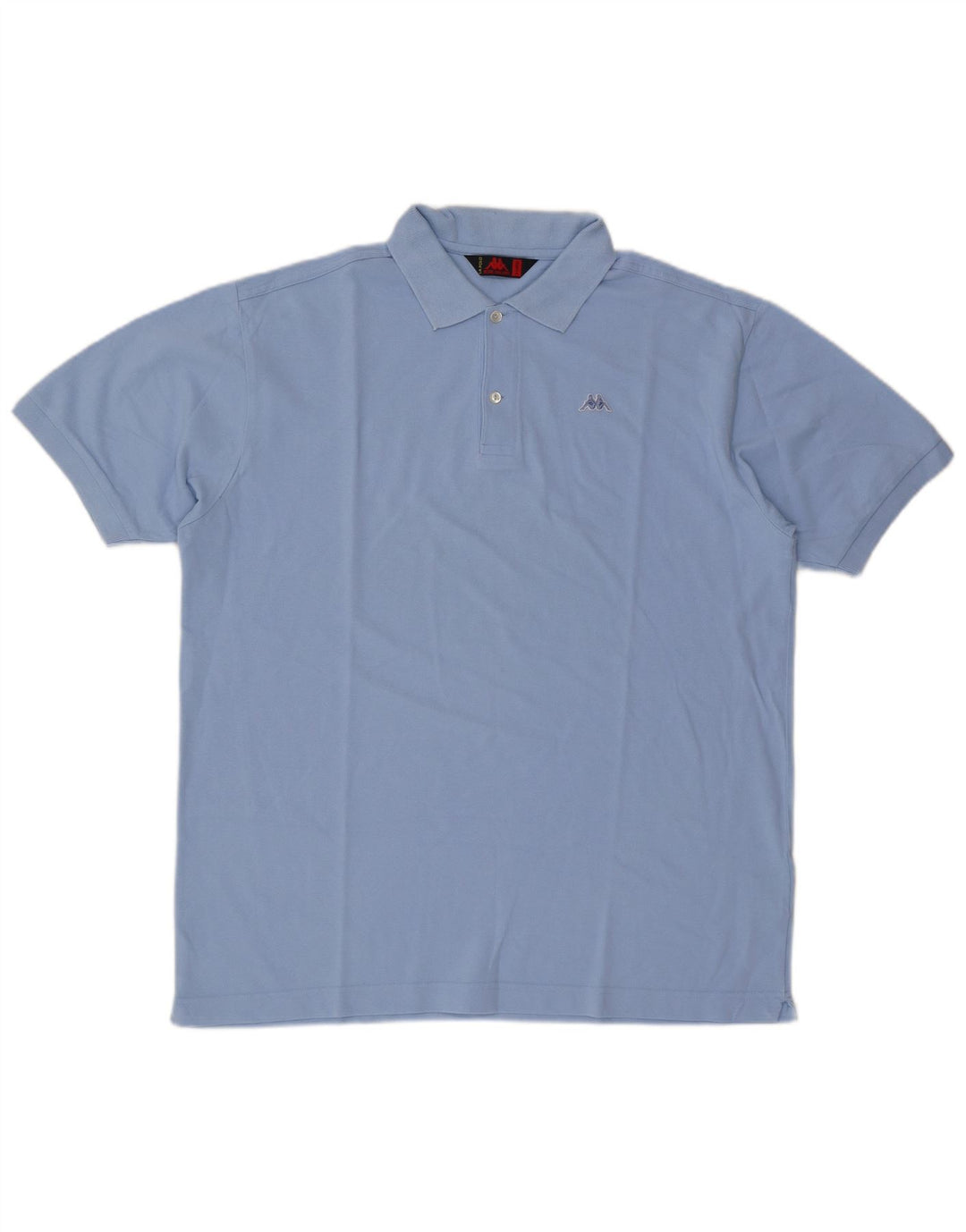 Kappa Herren Poloshirt XL Blau Baumwolle