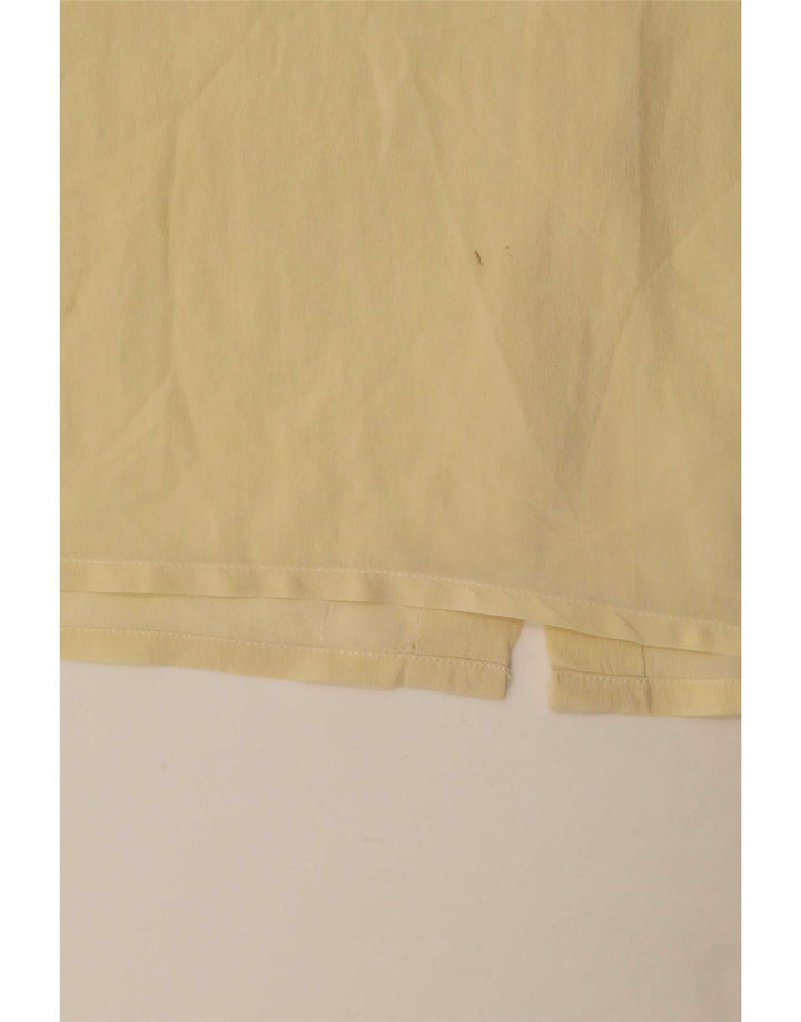 Berri Damen Kurzarm-Hemdbluse EU 38 Mittelgelb