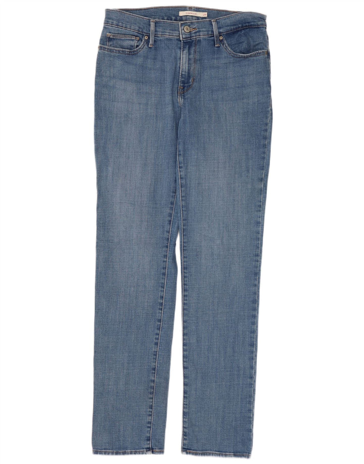 Levi's Damen Slim Slim Jeans W29 L31 Blaue Baumwolle