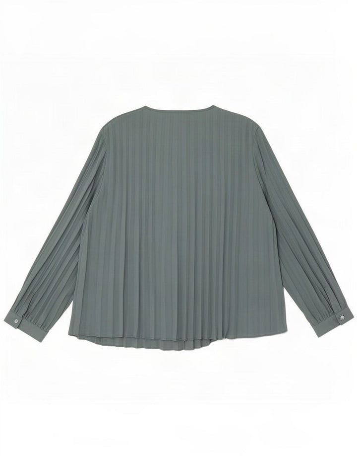 Marks & Spencer Damen Autograph Langarm-Blusenoberteil UK 16 Large Blau