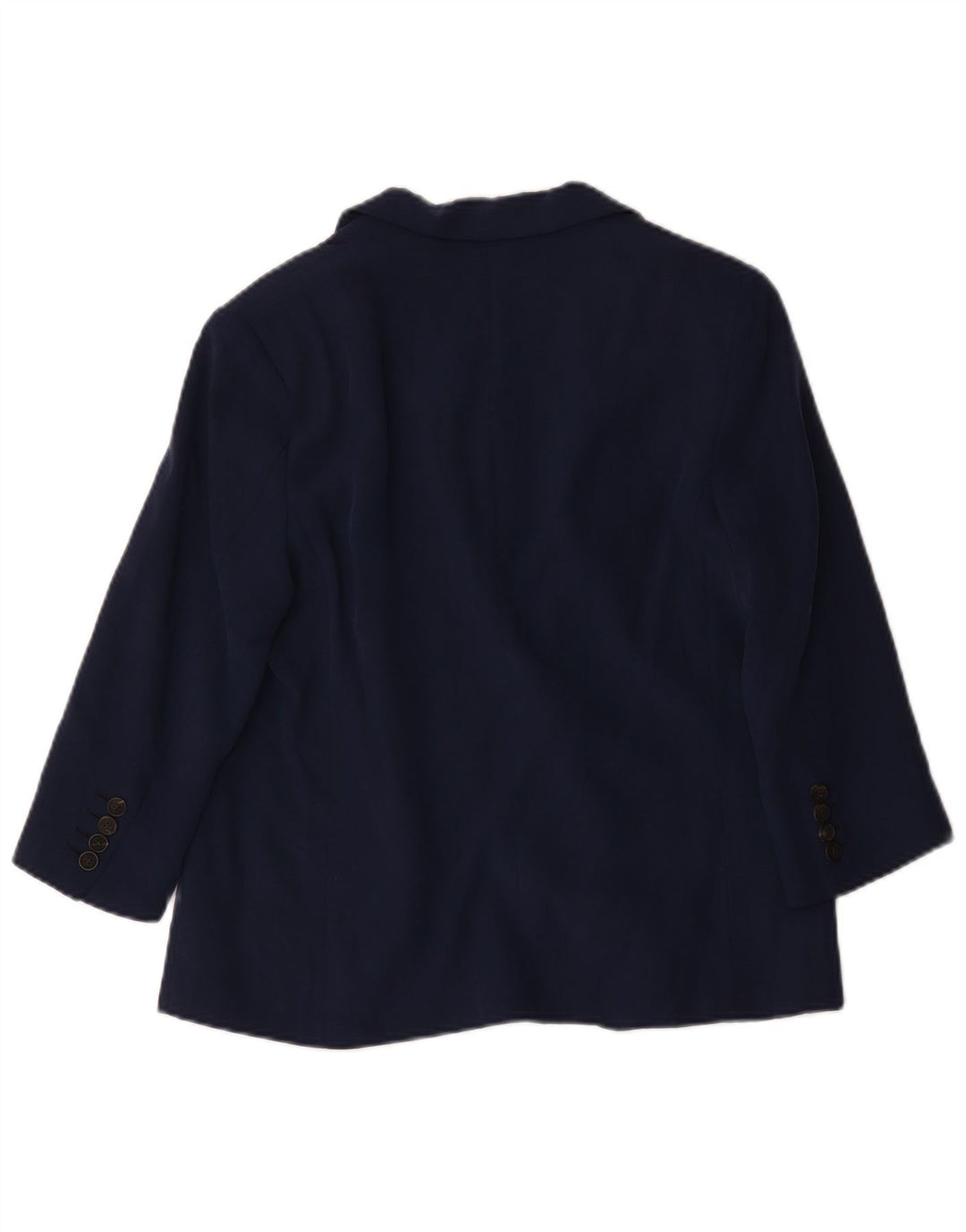 Zara Damen-Blazer mit 3/4-Ärmeln, offen, Gr. 14, mittleres Marineblau