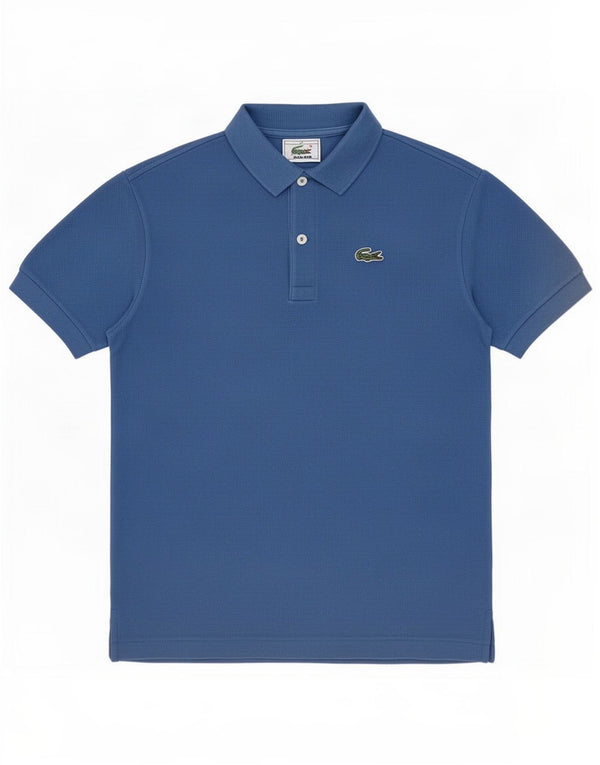Lacoste Jungen-Poloshirt, 11–12 Jahre, blaue Baumwolle