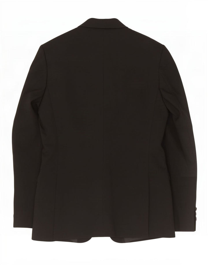 John Lewis Herren-Blazer mit 2 Knöpfen, UK 40, Größe L, Schwarz, Polyester