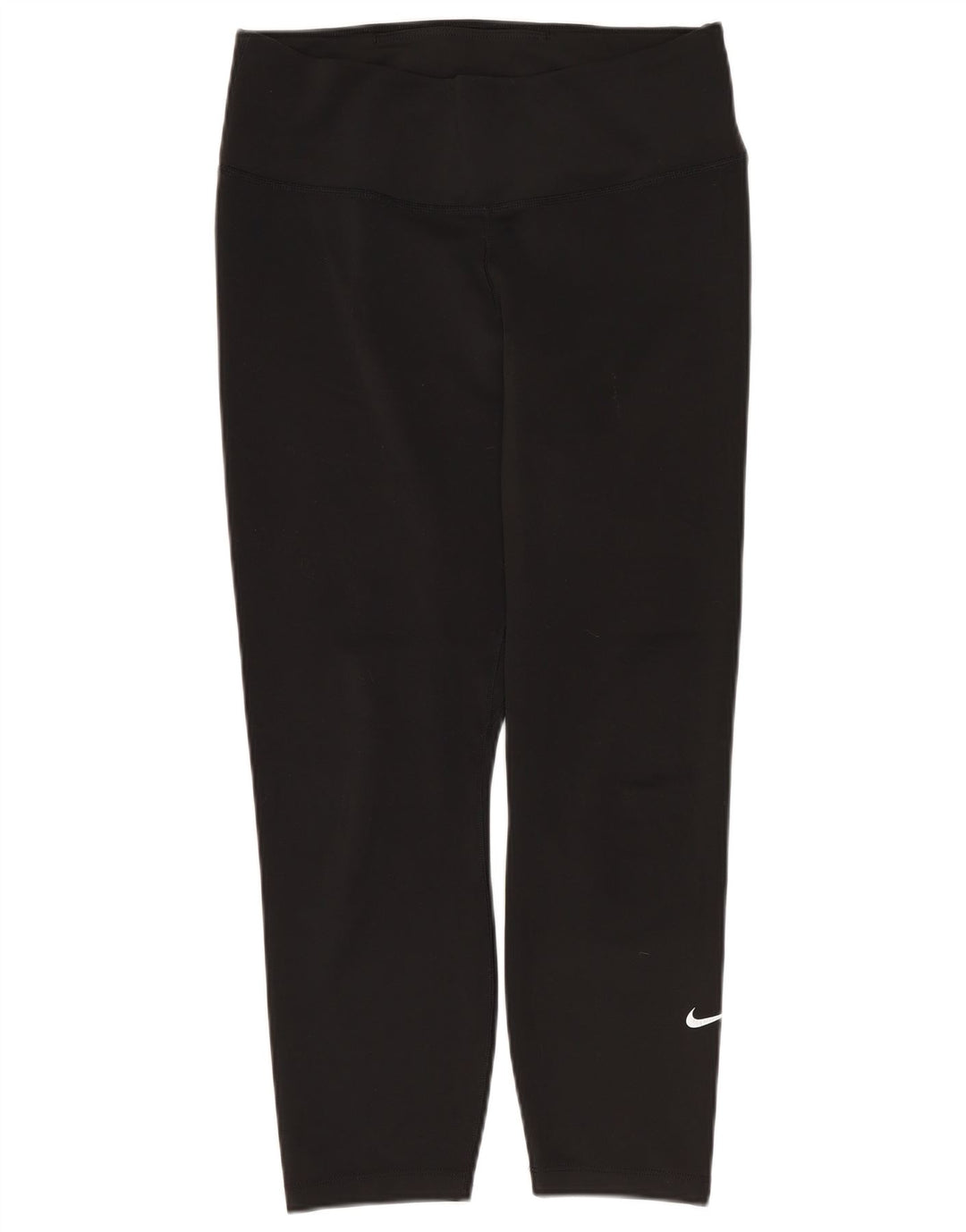 Nike Damen Dri Fit Leggings UK 12 Medium Schwarz