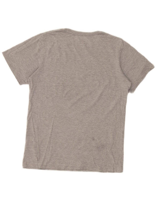 Calvin Klein Jeans Grafik-T-Shirt für Jungen, 14–15 Jahre, Größe L, Grau, Baumwolle