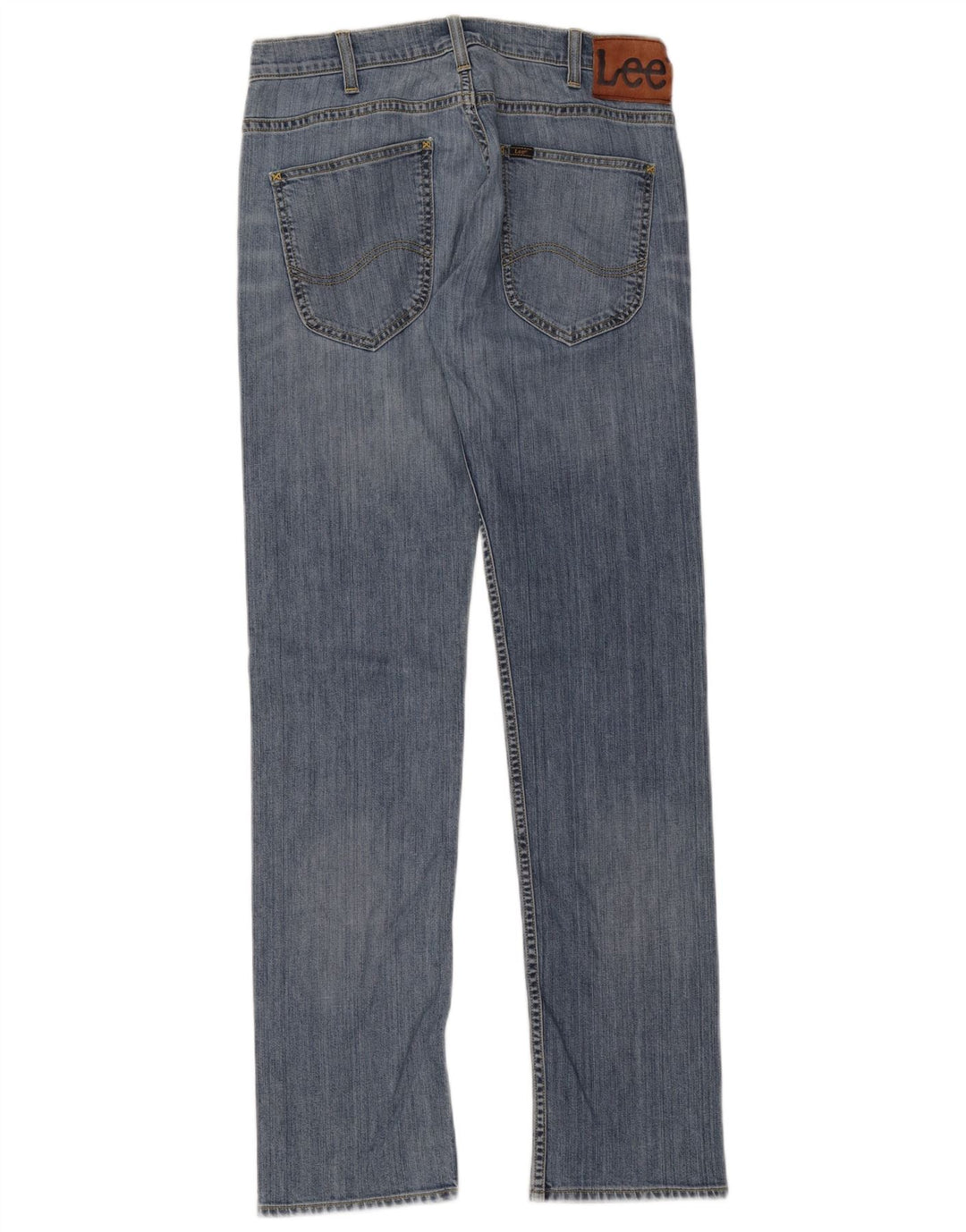 LEE Damen Powell Slim Jeans W31 L34 Blaue Baumwolle