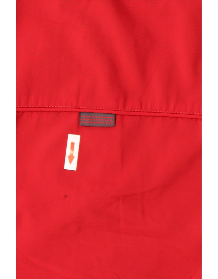 Adidas Herren Trainingsanzug Top Jacke XL Rot Polyester