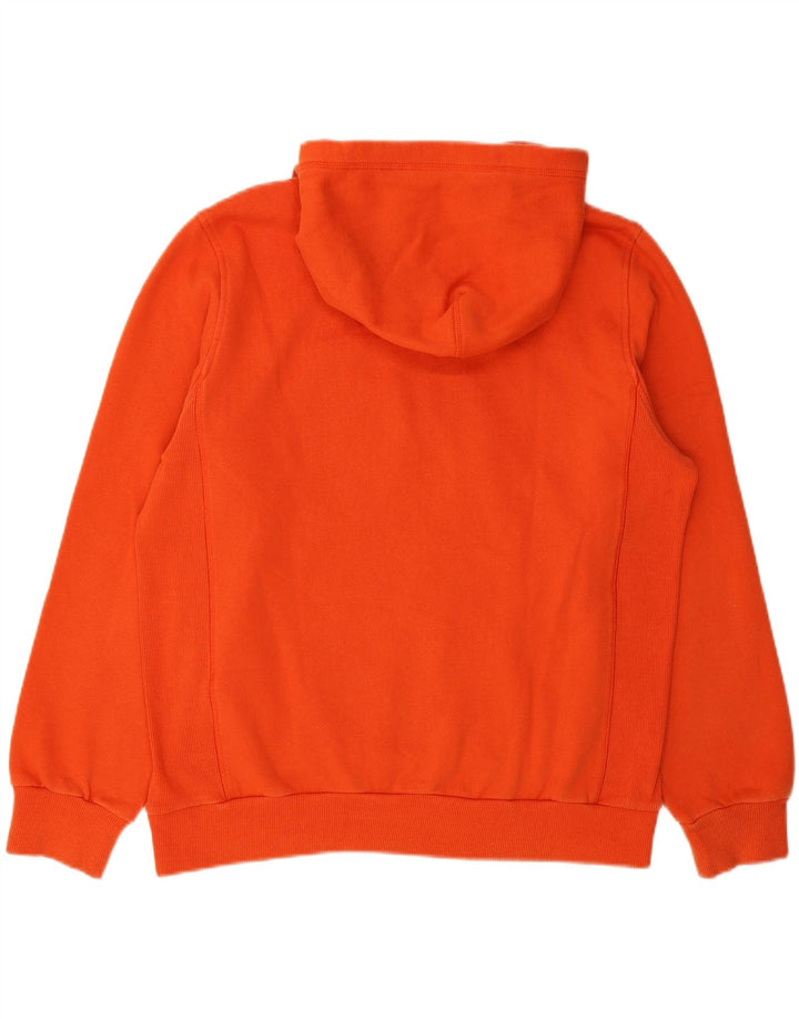 LOTTO Mens Hoodie Jumper Large Orange Cotton Vintage Lotto and Second-Hand Lotto from Messina Hembry 