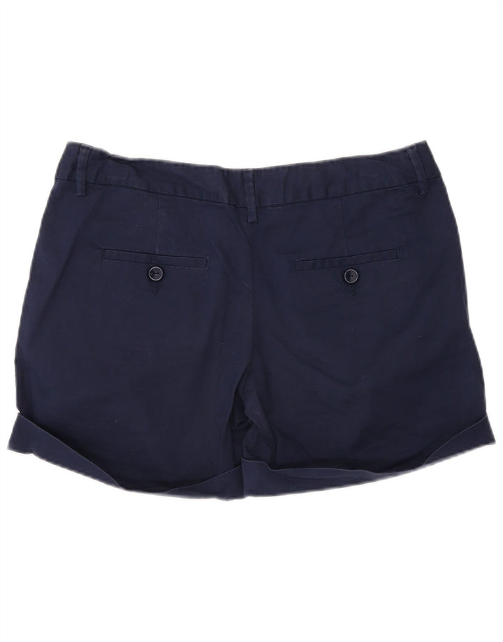 Benetton Damen Chinoshorts W30 Medium Marineblau