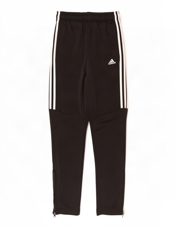 Adidas Jungen Aeroready Trainingshose 11–12 Jahre, schwarzes Polyester