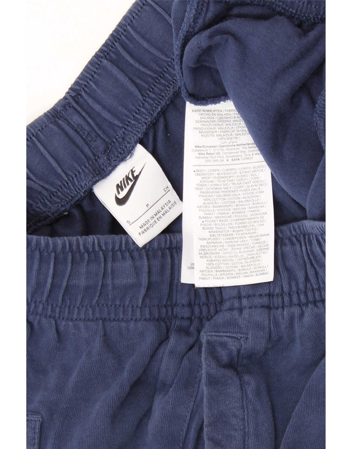 Nike Herren-Sportshorts, Größe S, marineblau, Baumwolle