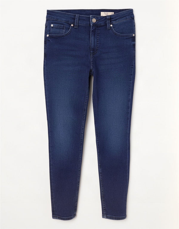 Marks & Spencer Damen The Ivy Skinny Jeans UK 12 Medium W30 L25 Marineblau