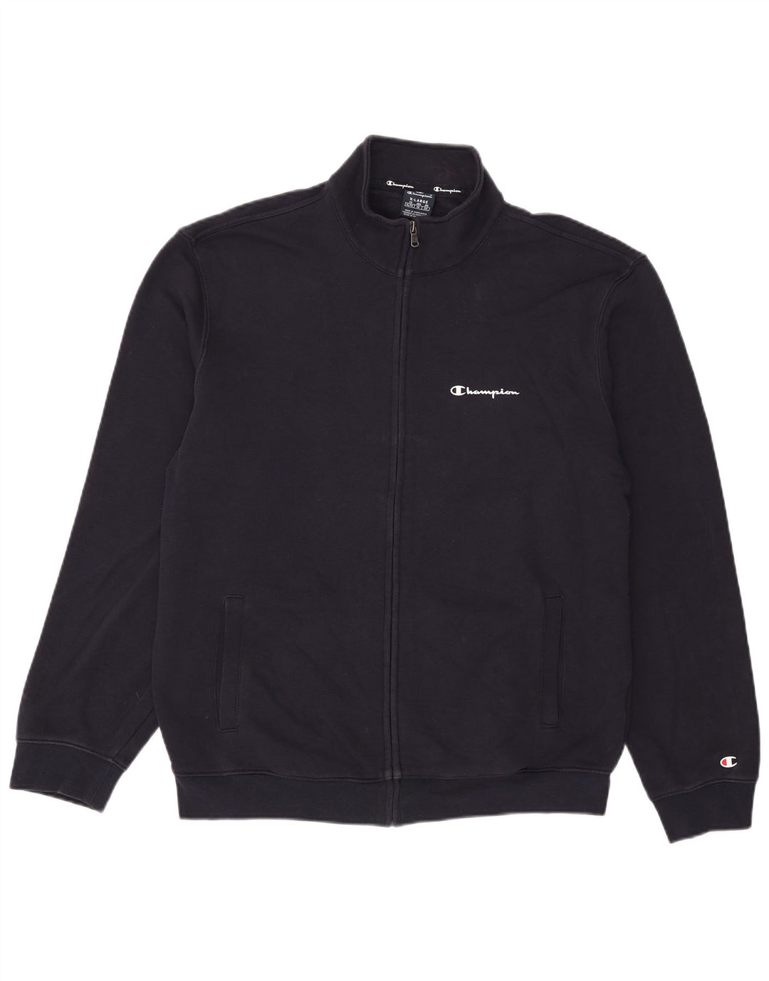 Champion Herren-Trainingsanzug-Top-Jacke XL, Marineblau