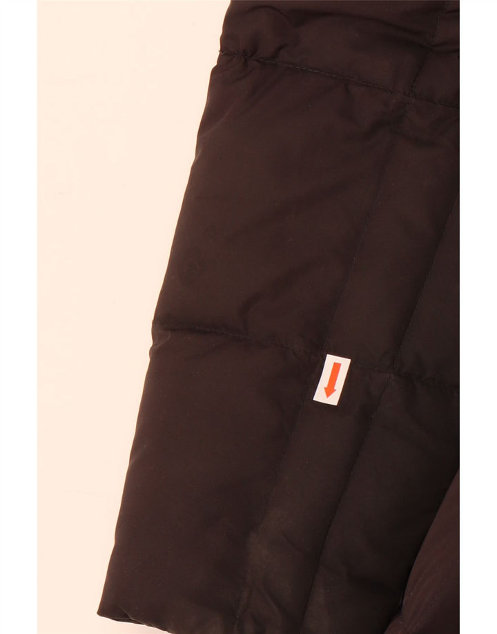 Berghaus Wattierter Damenmantel mit Kapuze, UK 12, Mittelschwarz, Polyester