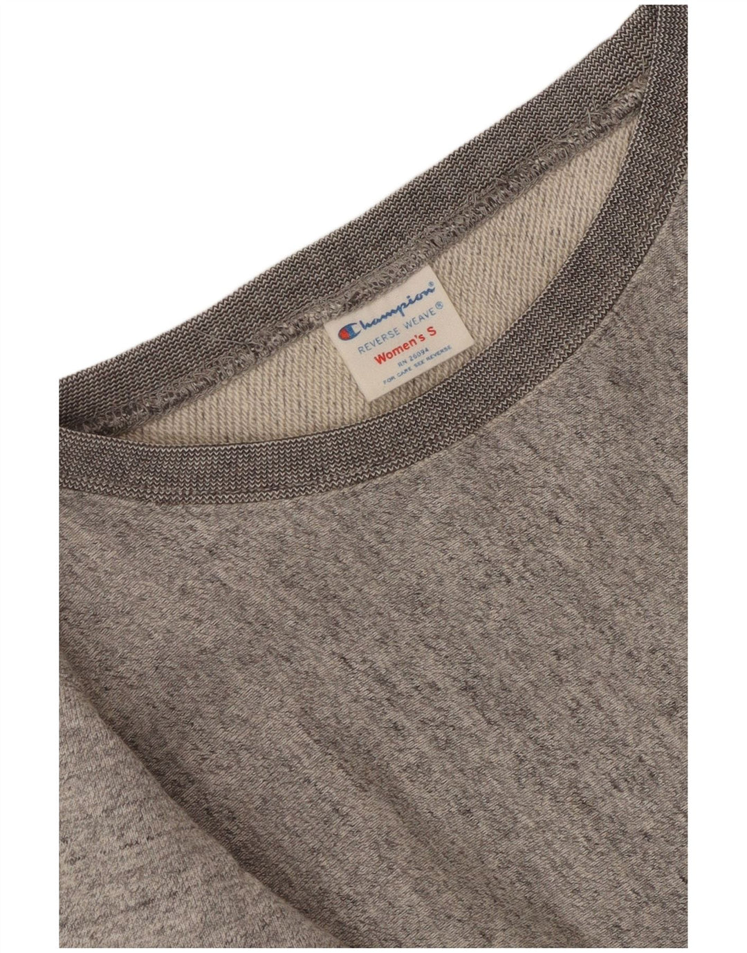 Champion Damen-Sweatshirt-Pullover, Gr. 10, Größe S, Grau, Farbblock