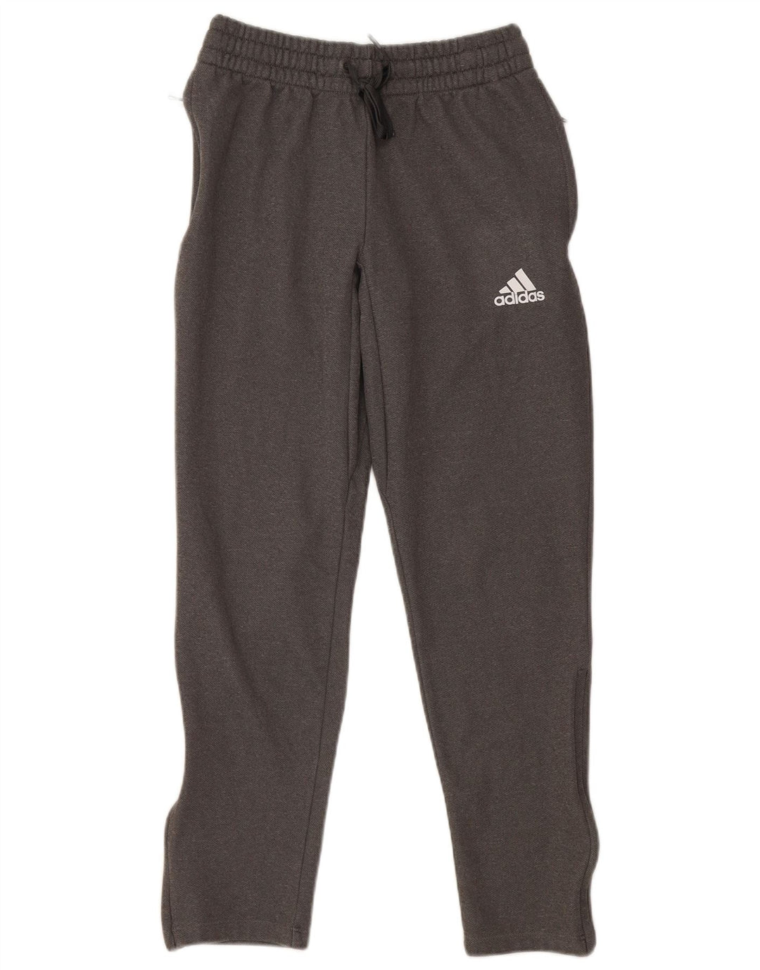 Adidas Herren-Trainingshose, Jogginghose, klein, grau, Polyester