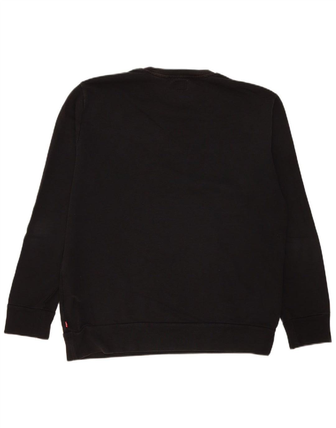 Levi's Herren-Sweatshirt mit Grafik, groß, aus schwarzer Baumwolle