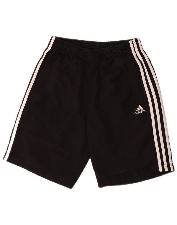 ADIDAS Sportshorts für Jungen, 13–14 Jahre, schwarzes Polyester
