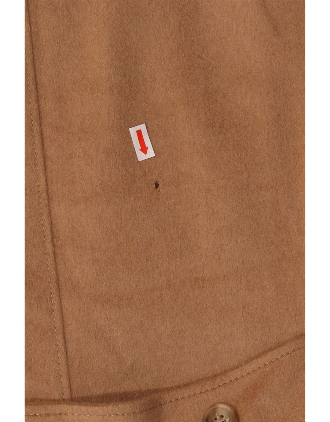 MAX MARA Damen-Blazerjacke mit 4 Knöpfen, UK 14, Größe L, Beige, Kamelhaar, klassisch