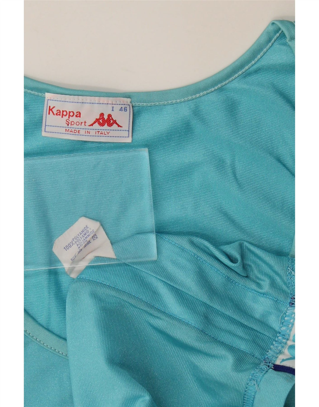 KAPPA Herren Grafik-Weste Top IT 46 Small Blau Colourblock Polyamid